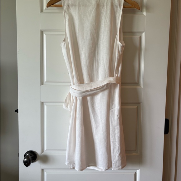 Andie The Cacela Wrap Linen Blend Coverup Dress - Picture 2 of 5